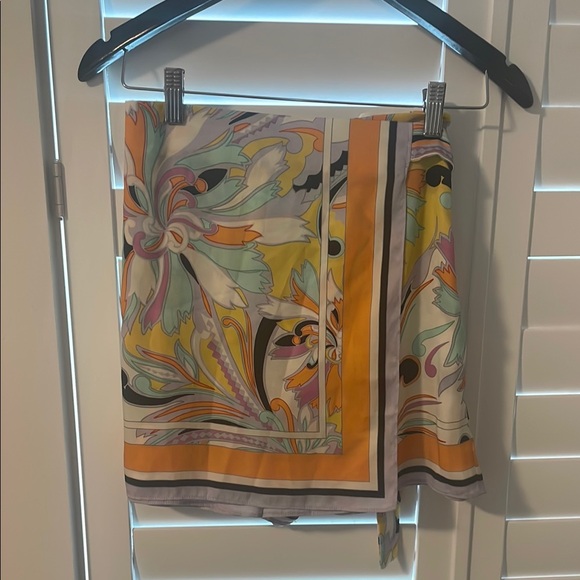 Colorful Patterned Skort - Picture 1 of 3